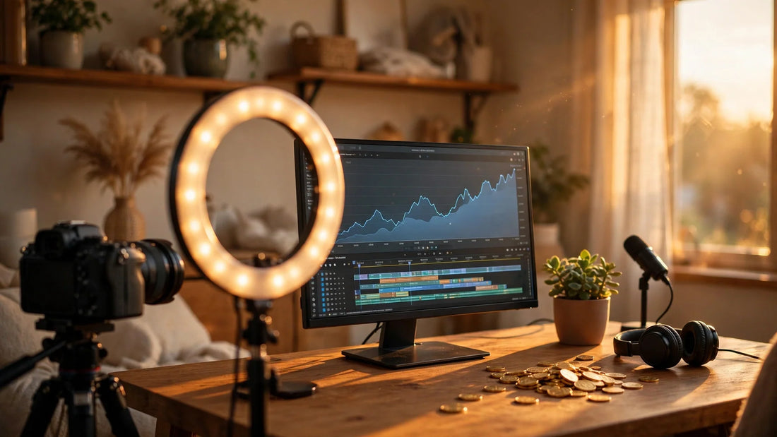 Making money with AI video - creator studio with revenue analytics