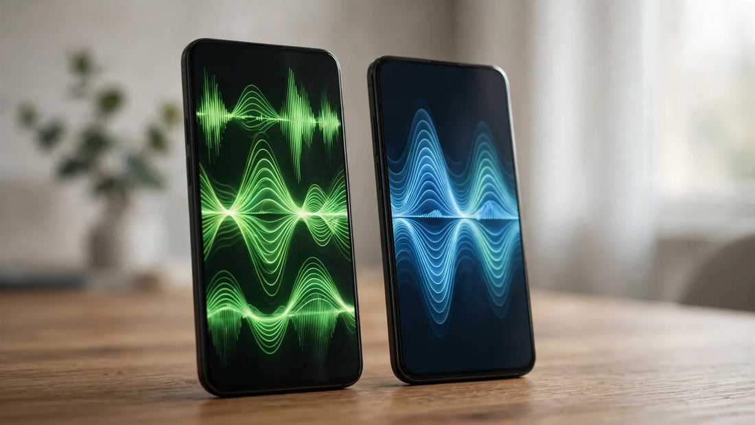 Doubao vs ChatGPT: two smartphones with AI voice assistants side by side
