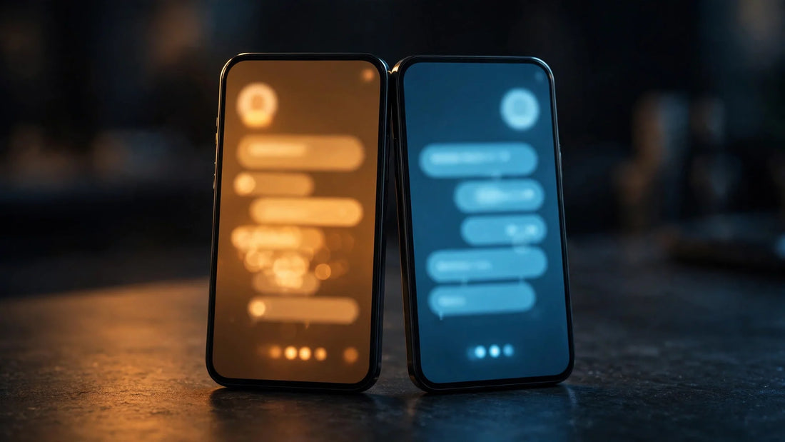 Doubao vs ChatGPT comparison - two AI assistant apps side by side