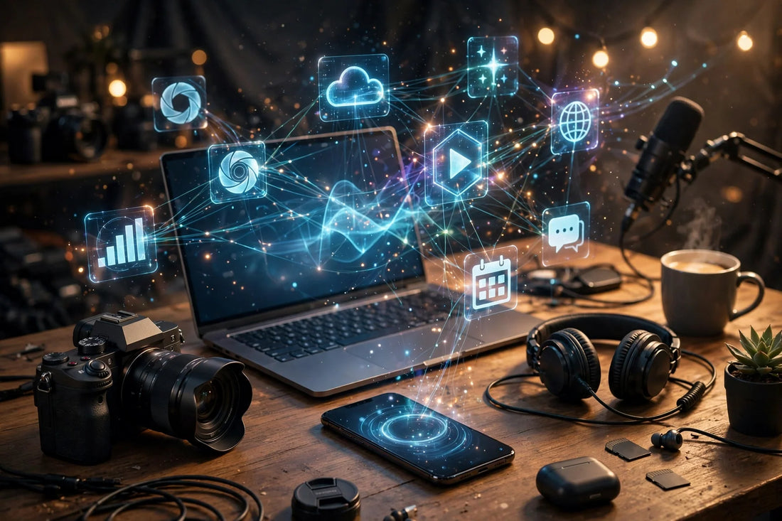 Muse AI agent for creators and marketers with business apps