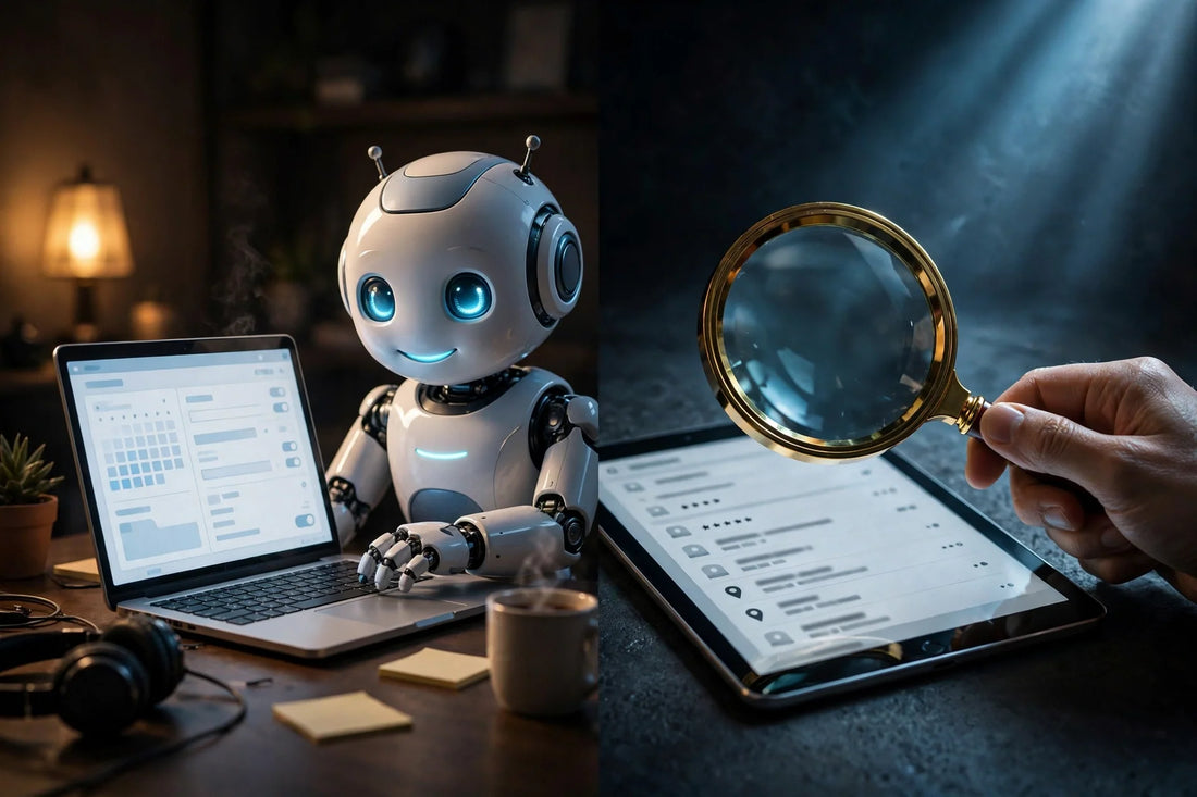 Illustration comparing Meta Muse, a personal AI agent, against Perplexity, an AI answer engine with the Comet browser