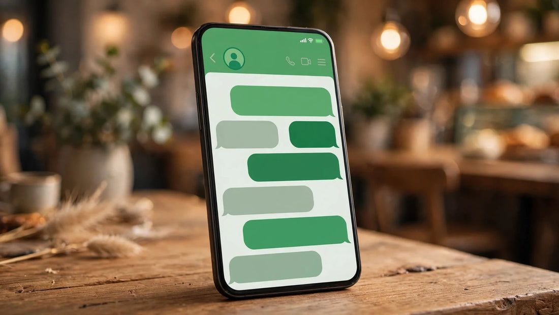 Chatting with Muse AI agent inside WhatsApp on a smartphone