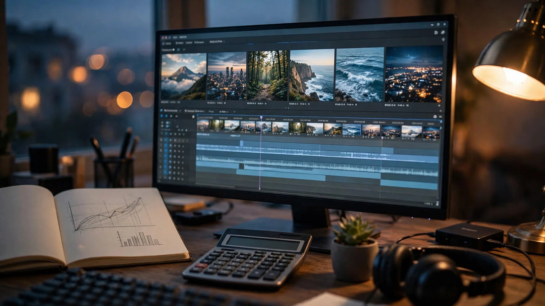 Seedance 2.5 pricing plans explained - video creator desk with pricing notes