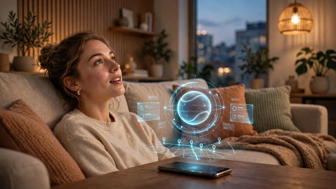Meta Muse AI personal assistant helping a user at home